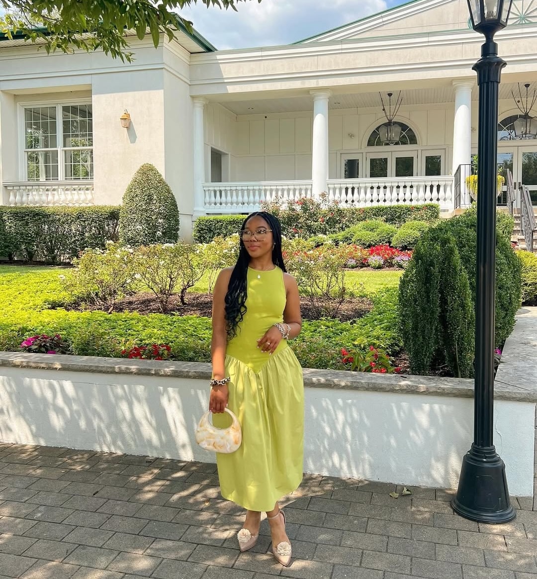 drop waist dress